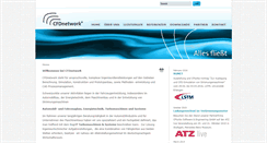 Desktop Screenshot of cfdnetwork.de